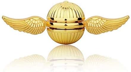 Gold Fidget Spinner Magic Orb Anxiety Toys Stress Relief Reducer Spin Fidgets Hand Bearing Tri