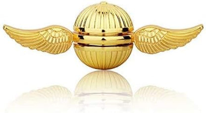 Gold Fidget Spinner Magic Orb Anxiety Toys Stress Relief Reducer Spin Fidgets Hand Bearing Tri