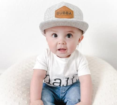Baby Hats - Baseball Hat, Newborn Youth Flat Brim Mesh Trucker Surf Skate Bubba Bro Fitted Beach