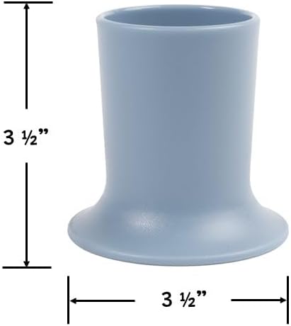 Kids Tumbler and Teacup | 2 Cup Set (6 & 7 Oz) Sippy Cups Dishwasher/Microwave Safe 3.5" x 4" | 2