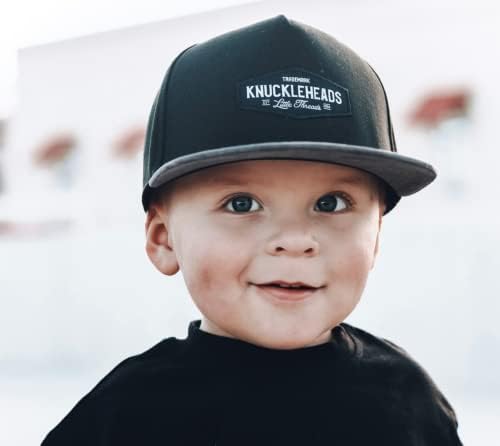 Baby Hats - Baseball Hat, Newborn Youth Flat Brim Mesh Trucker Surf Skate Bubba Bro Fitted Beach