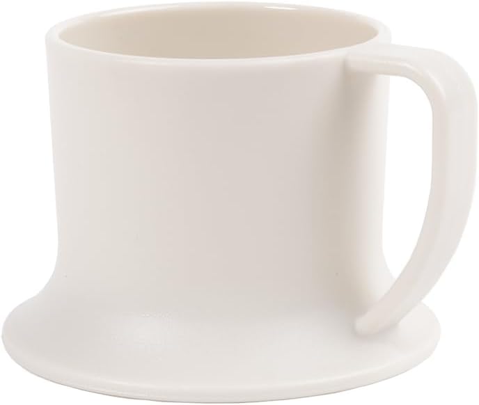 Kids Tumbler and Teacup | 2 Cup Set (6 & 7 Oz) Dishwasher/Microwave Safe 3.5" x 4" | 2 Wide Base