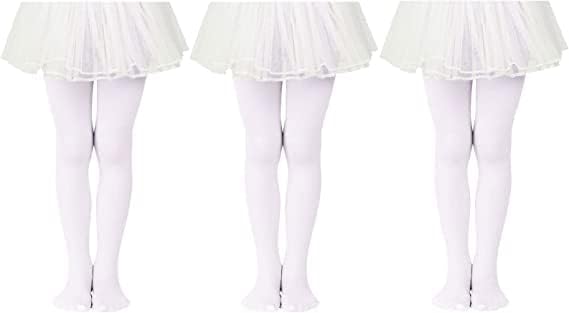 Girls Ballet Dance Tights for Toddler Baby Soft Athletic Leggings Infant Elastic Dance Tights for