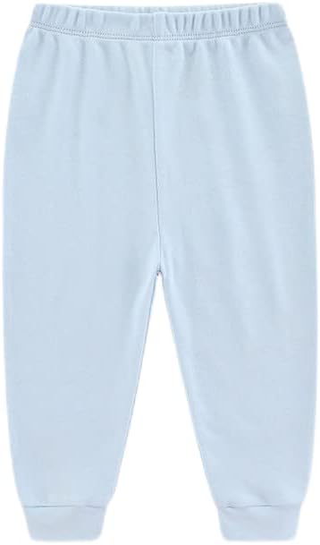 Unisex Newborn Baby Cotton 4-Pack Pants Embroidery Pringting Casual Leggings 0-24 Months for Boys