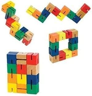 Fidget Stress Reliever Brain Teaser Dexterity Decompression 4 Pack Including a Genuine Tangle®
