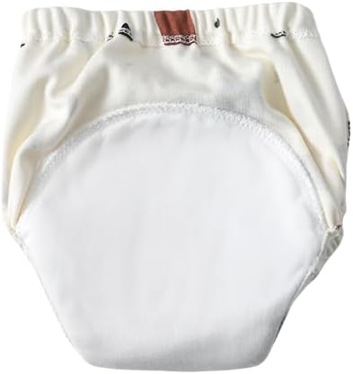 Baby Training Underpants,Soft Cotton Absorbent Potty Training Underwear For Baby Boys And Girls 6