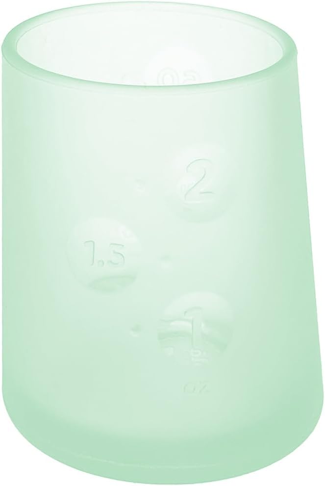 Olababy First Cup | Clear Sense 100% Silicone Infant Trainer Cup | 2oz Medicine Cup for Newborn |