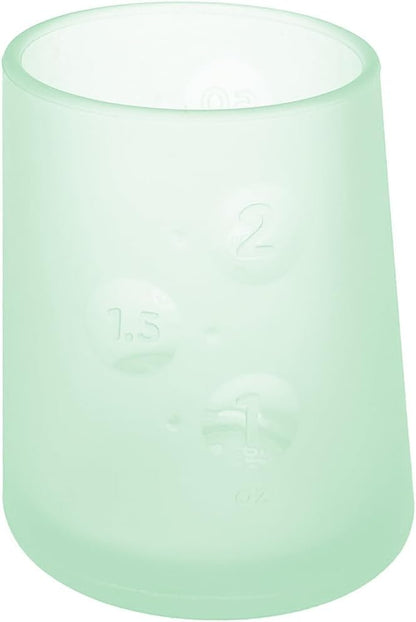 Olababy First Cup | Clear Sense 100% Silicone Infant Trainer Cup | 2oz Medicine Cup for Newborn |