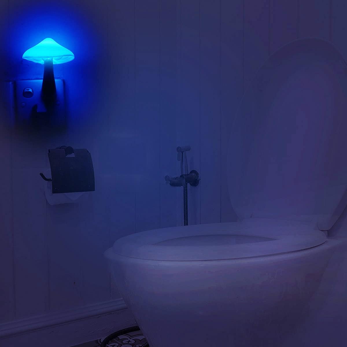 AUSAYE 4 Pack Plug in Night Light, Mushroom Light LED Nightlights for Kids, Adults, Bedroom