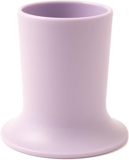 Kids Tumbler and Teacup | 2 Cup Set (6 & 7 Oz) Dishwasher/Microwave Safe 3.5" x 4" | 2 Wide Base