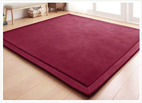 V-mix Baby Play Mat - Handmade Weaving Plush Foam Crawling Rug for Babies, Toddlers, Children