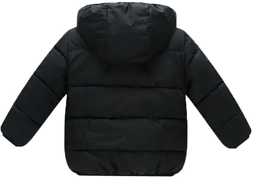 Baby Girls Boys' Winter Fleece Jackets With Hooded Toddler Cotton Dress Warm Lined Coat Outer
