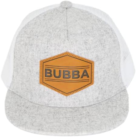 Baby Hats - Baseball Hat, Newborn Youth Flat Brim Mesh Trucker Surf Skate Bubba Bro Fitted Beach