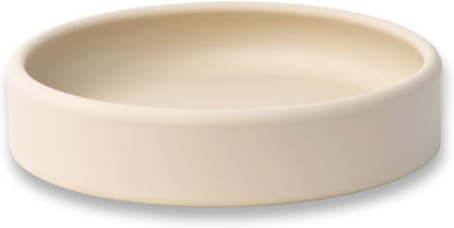 Solid Plate, Weighted Baby Toddler Plate, Silicone Plates for Baby, No-Division Kid Plates