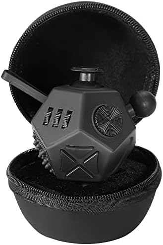 PILPOC Fidget Cube Dodecagon - 12-Sided - for Reducing Anxiety, Fidgets for Adults, Fidget Cube for