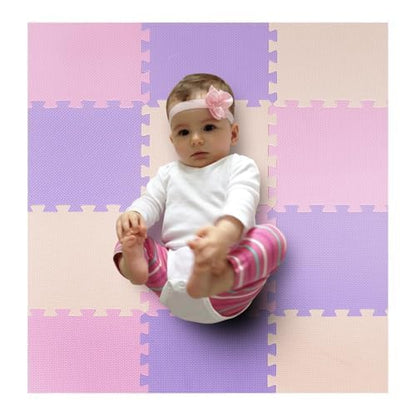 MioTetto Baby Play Mat, Soft Foam Floor Tiles for Kids. Adjustable Interlocking Foam Tiles, Fits