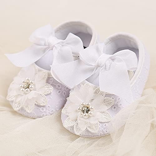 Baby Shoes Mary Jane Flats Non Slip Soft Sole Infant Toddler Sneakers First Walkers Party Christmas