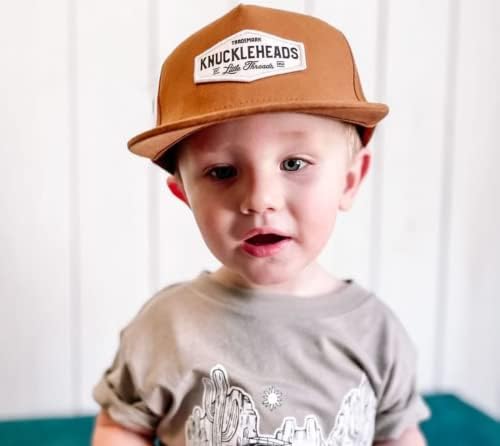 Baby Hats - Baseball Hat, Newborn Youth Flat Brim Mesh Trucker Surf Skate Bubba Bro Fitted Beach