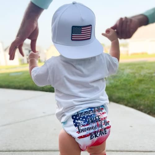 Baby Hats - Baseball Hat, Newborn Youth Flat Brim Mesh Trucker Surf Skate Bubba Bro Fitted Beach