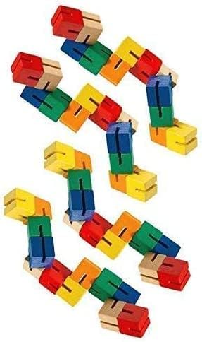 Fidget Stress Reliever Brain Teaser Dexterity Decompression 4 Pack Including a Genuine Tangle®