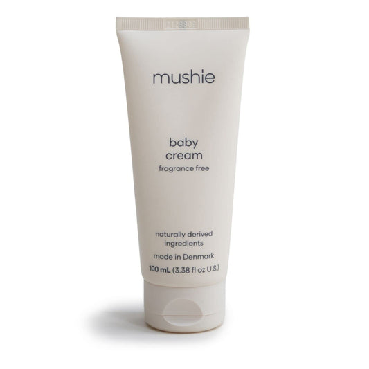 mushie Baby Cream | Healing Ointment for Dry, Chaffed Skin, Diaper Rash, & Minor Scratches |