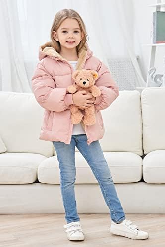 UNICOMIDEA Baby Winter Coat with Hooded Toddler Boys Girls Puffer Jackets for 12M-5T