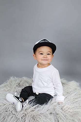 Baby Hats - Baseball Hat, Newborn Youth Flat Brim Mesh Trucker Surf Skate Bubba Bro Fitted Beach
