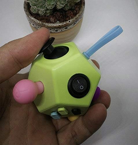 Fidget Dodecagon Toys,12 Sided Cube Toys Relieves Stress and Anxiety for Kids and Adults with