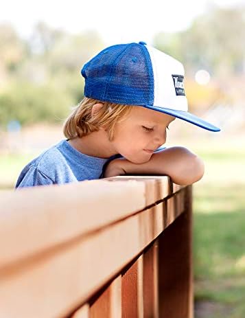 Baby Hats - Baseball Hat, Newborn Youth Flat Brim Mesh Trucker Surf Skate Bubba Bro Fitted Beach