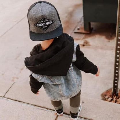 Baby Hats - Baseball Hat, Newborn Youth Flat Brim Mesh Trucker Surf Skate Bubba Bro Fitted Beach