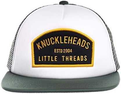 Baby Hats - Baseball Hat, Newborn Youth Flat Brim Mesh Trucker Surf Skate Bubba Bro Fitted Beach