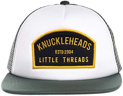 Baby Hats - Baseball Hat, Newborn Youth Flat Brim Mesh Trucker Surf Skate Bubba Bro Fitted Beach