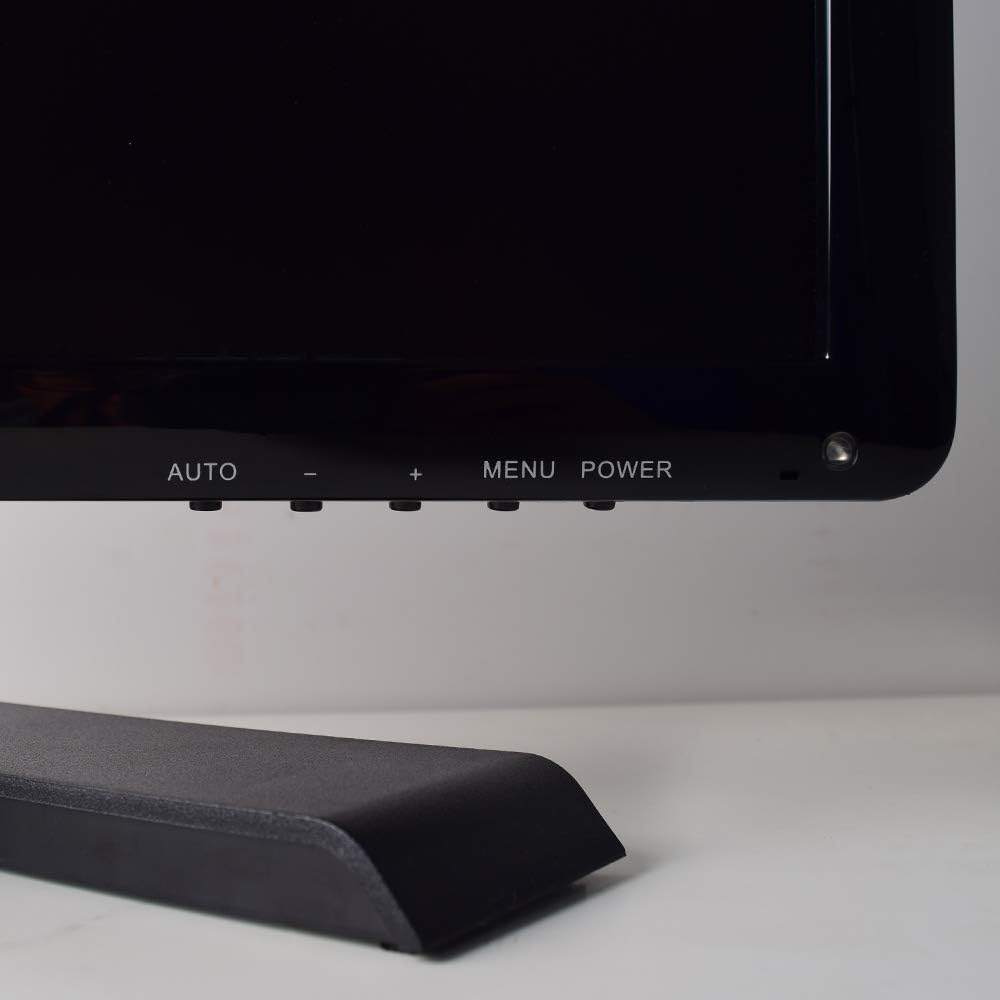 15" CCTV BNC Monitor VGA HDMI AV, 4:3 HD Display LCD Security Screen with USB Drive Player for