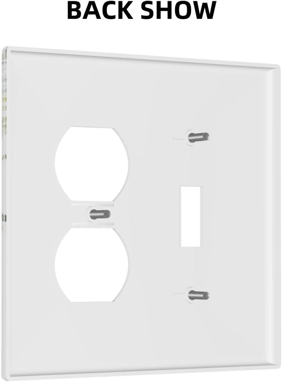 Wallplates Boho Farmhouse Flower Leaf Sage Green 1 Toggle 1 Duplex Switch Plate Electrical GFCI