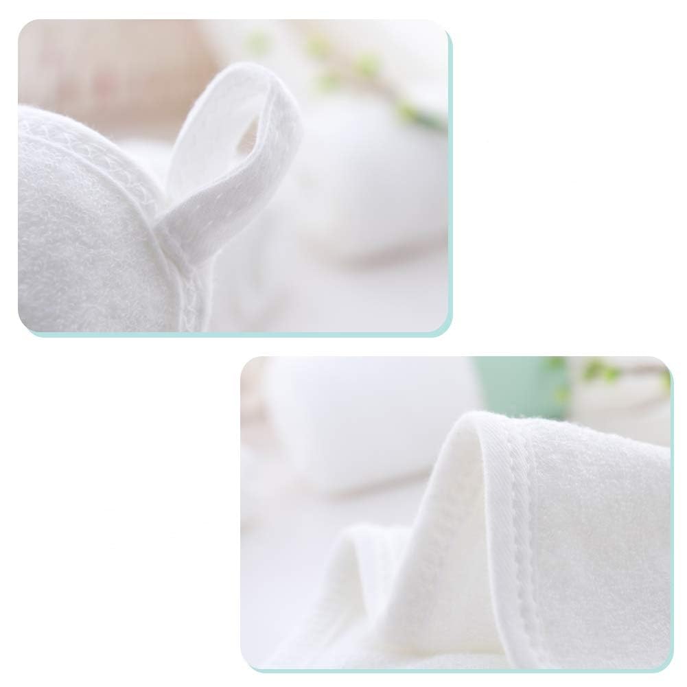 HIPHOP PANDA Baby Washcloths, Rayon Made from Bamboo - 2 Layer Ultra Soft Absorbent Newborn Bath