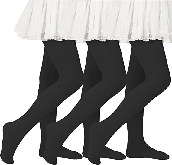 Girls Ballet Dance Tights for Toddler Baby Soft Athletic Leggings Infant Elastic Dance Tights for