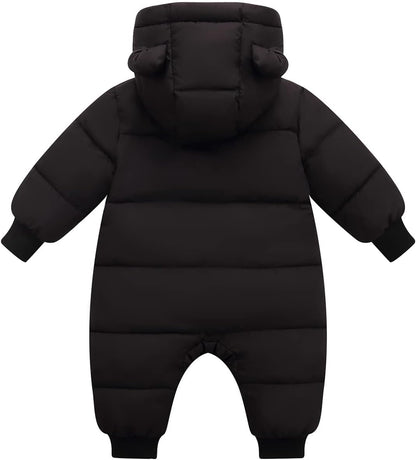 Cute Baby Boys Snowsuit New Born baby girls Winter Coat Toddler Clothes