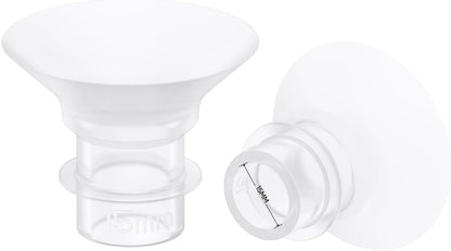 eufy Security Original 15mm Sizing Inserts (2-Pack) for Wearable Breast Pump S1/S1 Pro/E10/E20