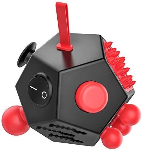 12 Sided Cube Toys,Fidget Dodecagon Toys Relief Stress,Autism Anxiety Depression for Kids and