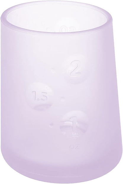 Olababy First Cup | Clear Sense 100% Silicone Infant Trainer Cup | 2oz Medicine Cup for Newborn |
