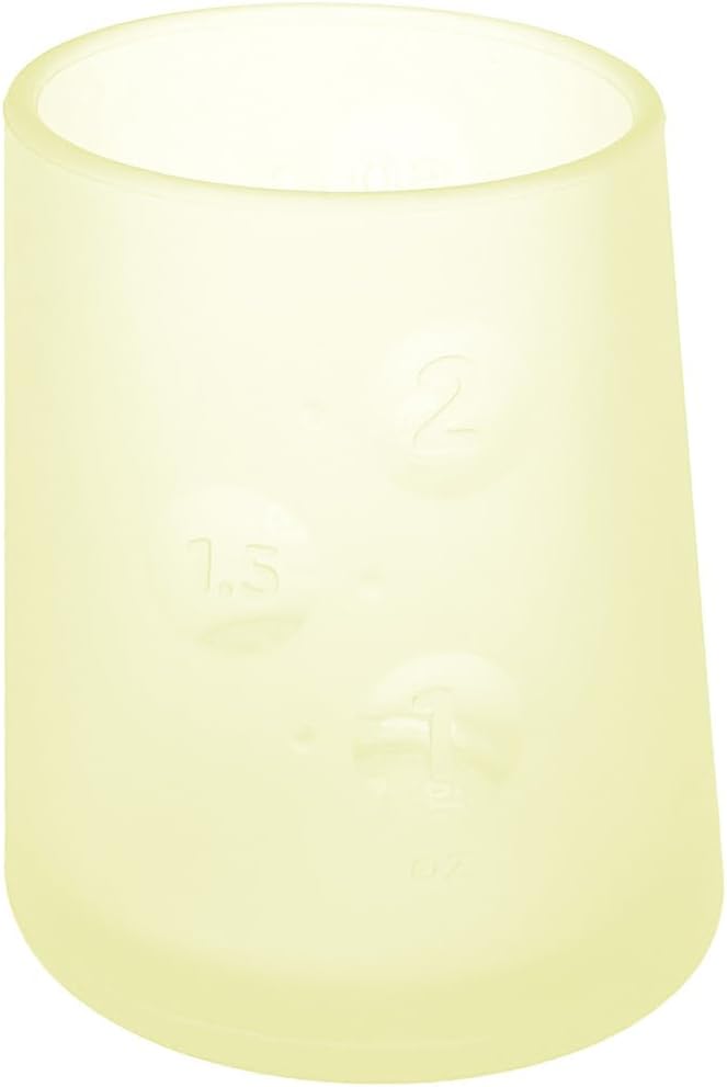 Olababy First Cup | Clear Sense 100% Silicone Infant Trainer Cup | 2oz Medicine Cup for Newborn |