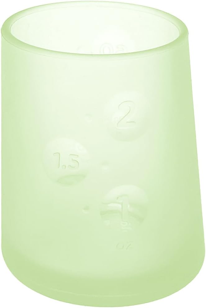 Olababy First Cup | Clear Sense 100% Silicone Infant Trainer Cup | 2oz Medicine Cup for Newborn |
