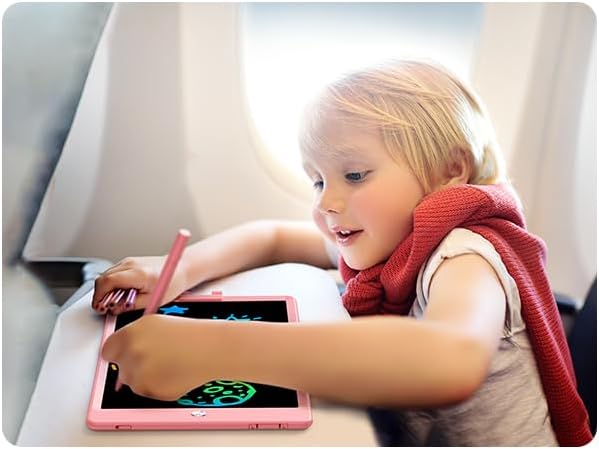 KOKODI LCD Writing Tablet, 16 Inch Colorful Toddler Doodle Board Drawing Tablet, Erasable Reusable