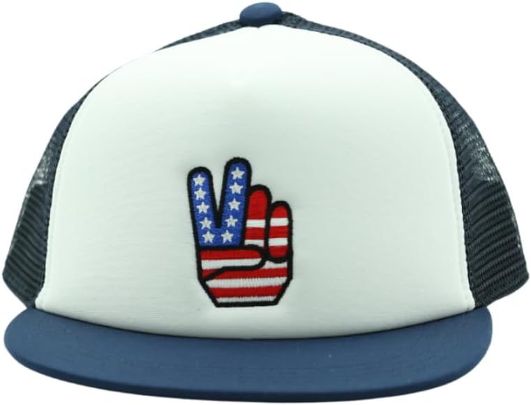 Baby Hats - Baseball Hat, Newborn Youth Flat Brim Mesh Trucker Surf Skate Bubba Bro Fitted Beach