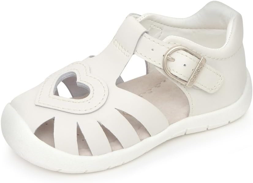 Toddler Girls Fisherman Buckle Sandals - Comfortable Summer Sandals with Closed Toe & Adjustable