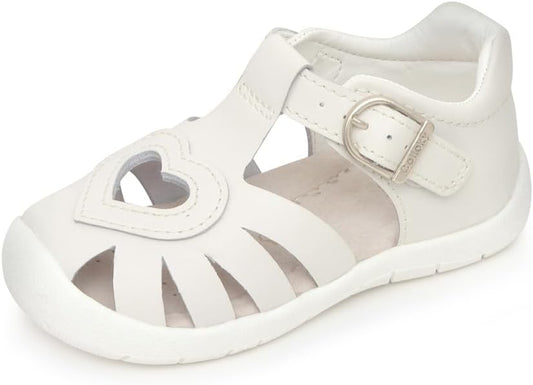 Toddler Girls Fisherman Buckle Sandals - Comfortable Summer Sandals with Closed Toe & Adjustable