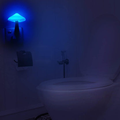 2Pack Sensor LED Night Light Plug in Lamp Mushroom Nightlight Cute Night Lights for Adults Kids