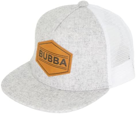 Baby Hats - Baseball Hat, Newborn Youth Flat Brim Mesh Trucker Surf Skate Bubba Bro Fitted Beach