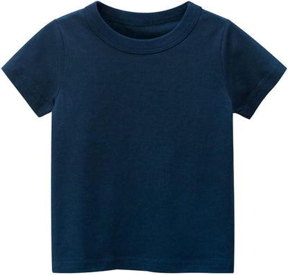 Boys' 4-Pack Excavator Short Sleeve Crewneck T-Shirts Top Tee Size 2-7 Years Toddler Boys' Value