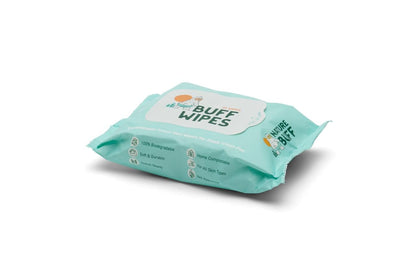 Multi-Use Wet Wipes for Babies & Adults - 99.7% Pure, Plastic-free, Biodegradable & Unscented Body